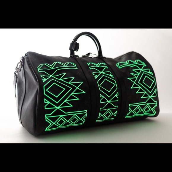 Louis Vuitton keepall 55 monogram eclipse - Picture 3 of 6